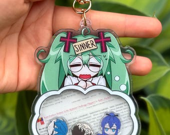 Chaveiro Rotten Girl Miku Shaker