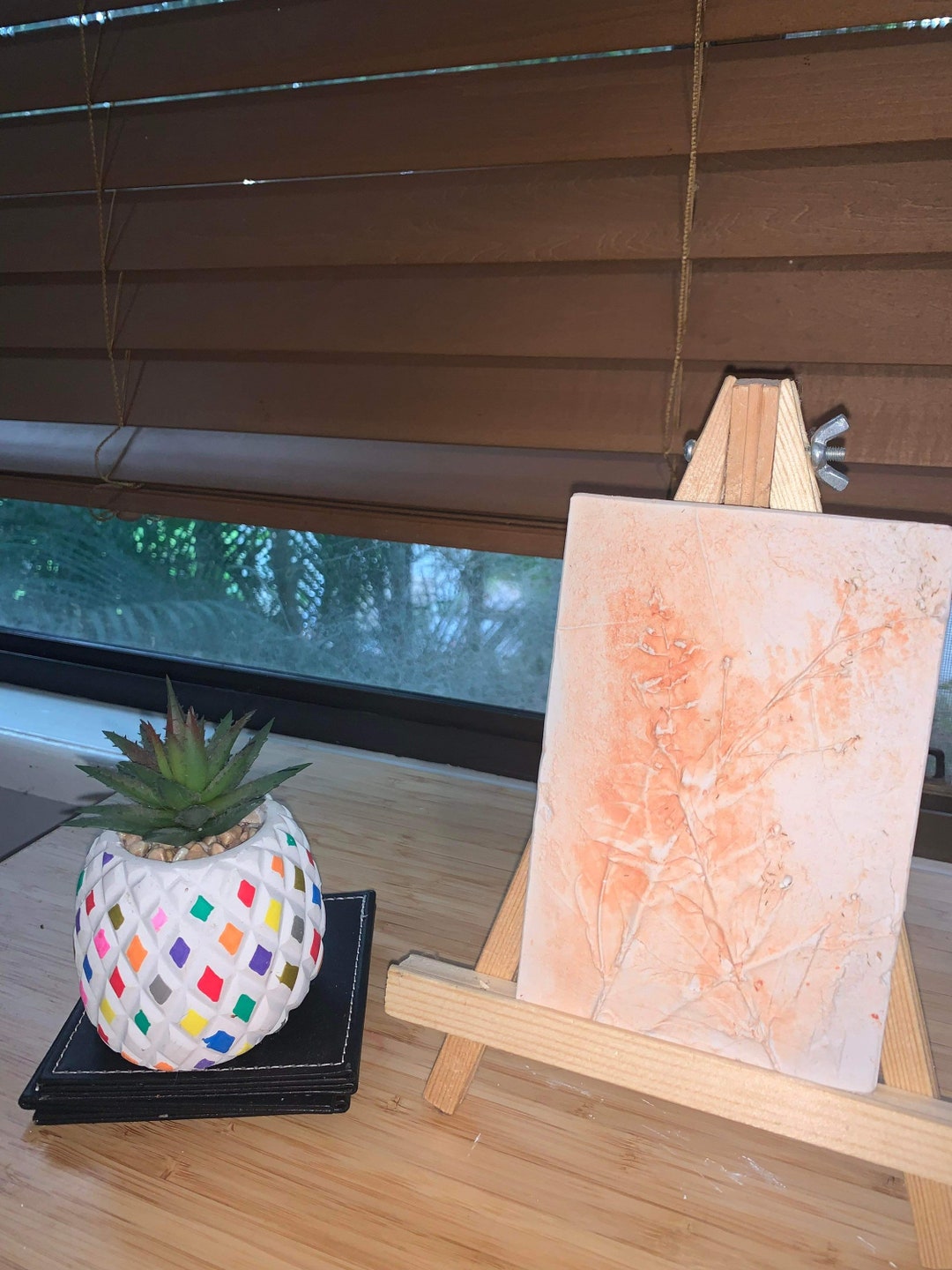 Twig Wall Art Imprinted Art Wall Art Etsy