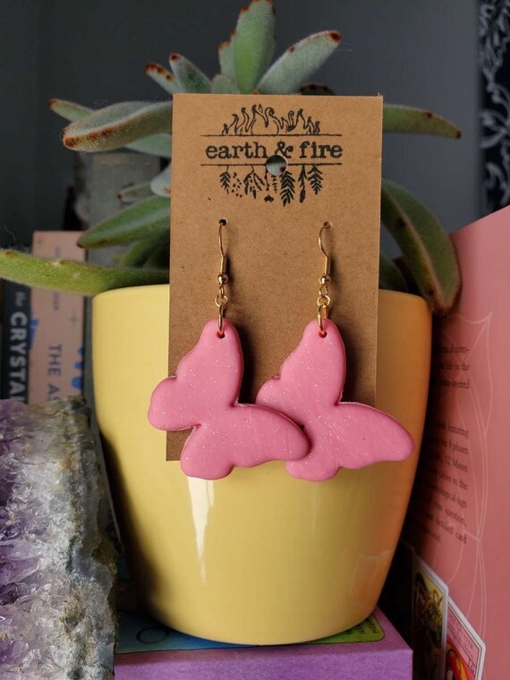 Etsy outlet butterfly earrings