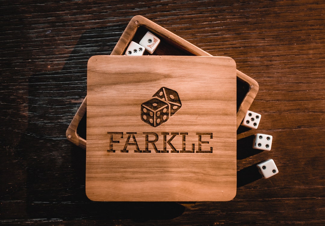 Farkle 10000 Dice Games Bar Games Party Games Etsy