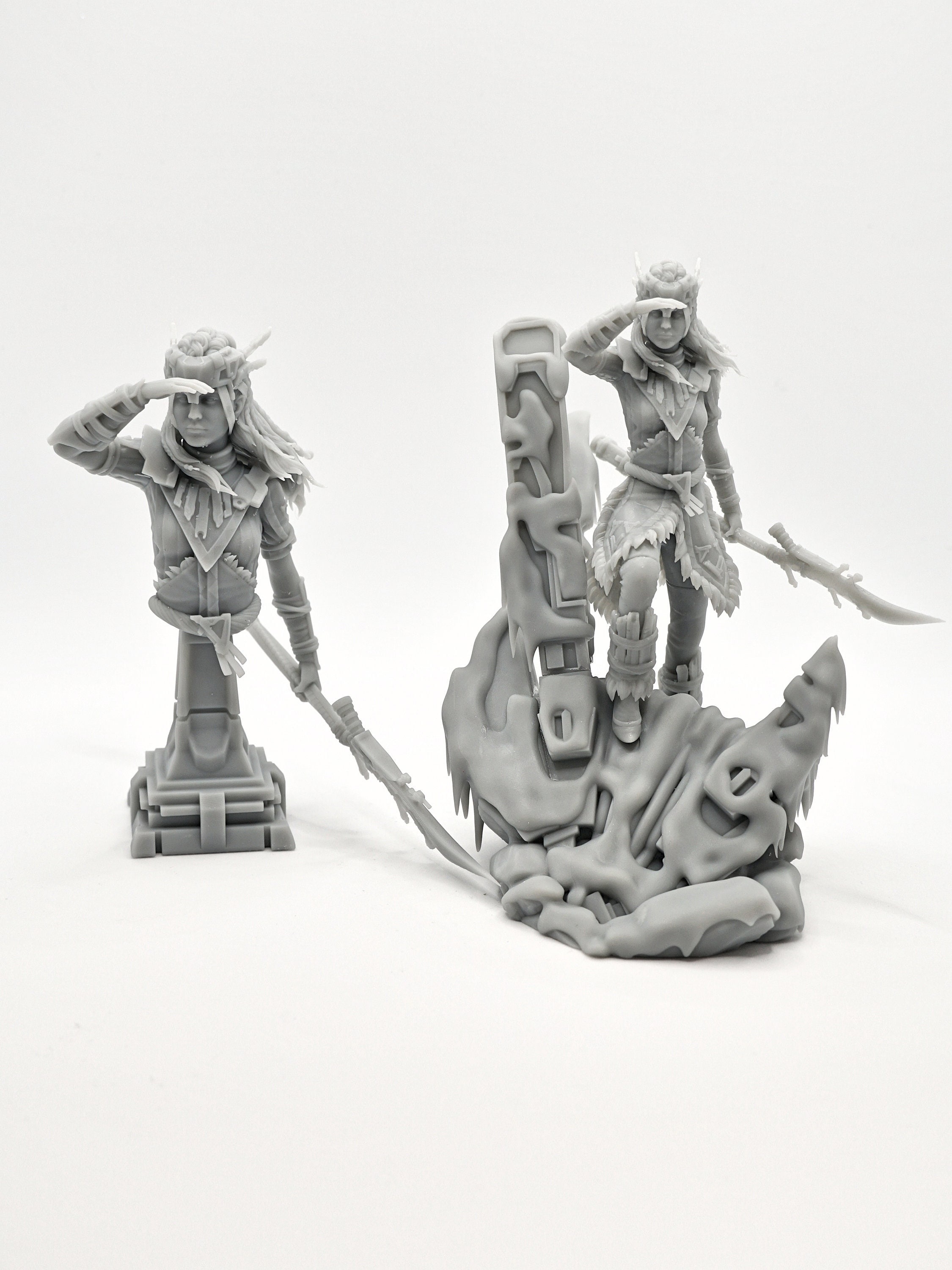 Aloy NSFW Miniature 3d Printed Resin – ThreeDTreasury Resin Miniatures