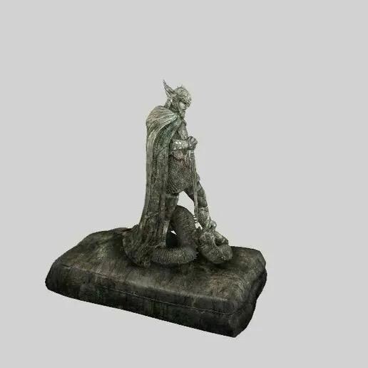 General Talos Shrine || Elder Scrolls || Unpainted Resin