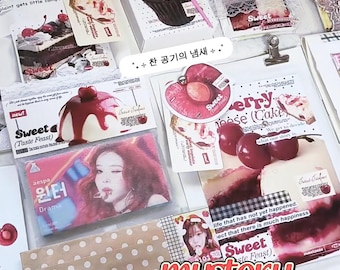 Mystery Aespa Kpop Freebie Photocard Square Cards Postcards