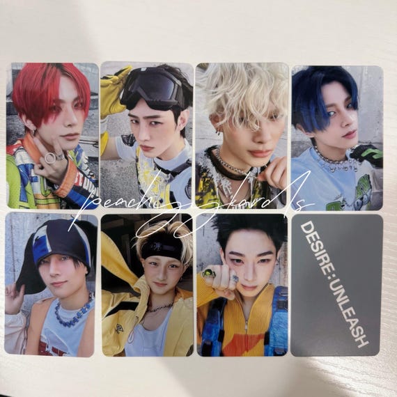 Enha Fanmade Unleash Desire Outside Broadcast Photocard Pc Ot7