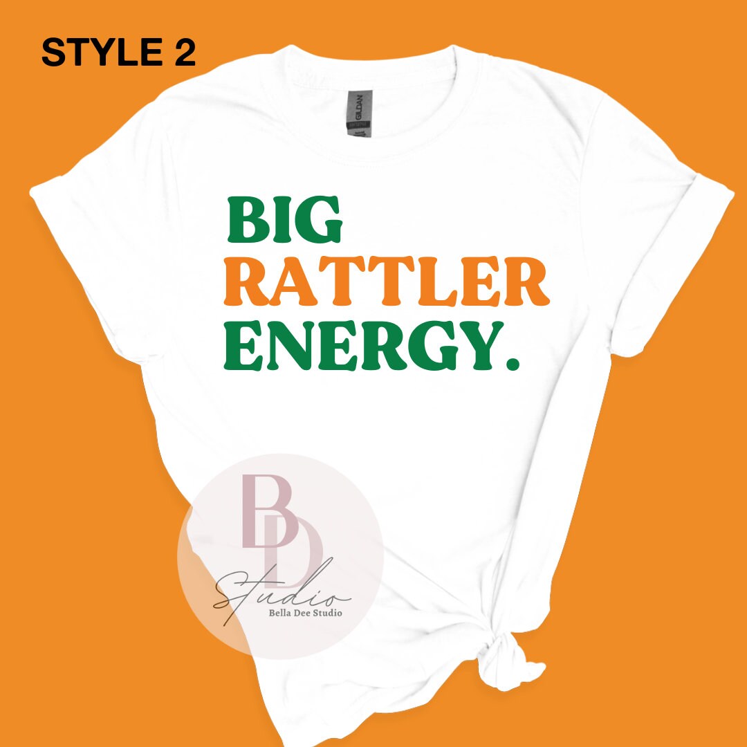 Big Rattler Energy, Multiple Styles to Choose From, FAMU College ...
