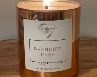 W|Q Brandied Pear Soy Candle