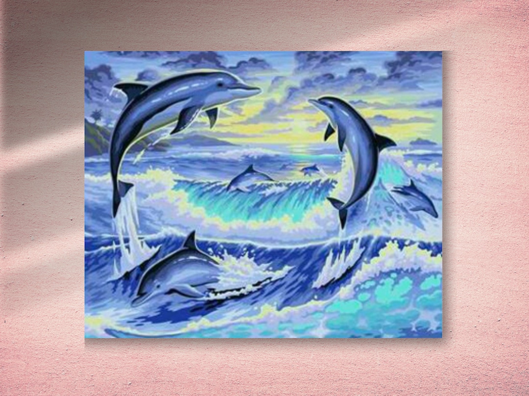 Paint by Numbers Kit DIY Art Course DIY Art Numbered Etsy