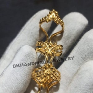 Artritis ring knokkelring, eenvoudige midi-ring, sterlingzilveren ring voor vrouwen, duimring, statementring, cadeauartikel, kerstcadeau
