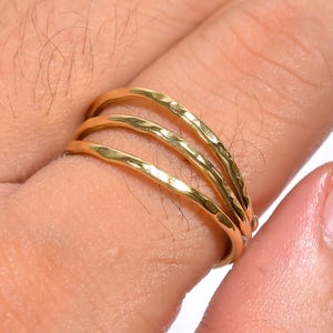 Classic Dome Ring, Simple Wedding Band in 18K Solid Gold Thin Promise Ring, Polished Stacking Ring, Simple Engagement Ring, Comfort Fit