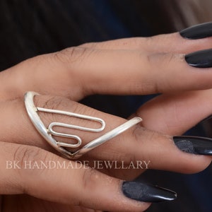 Arthritis Splint Ring, Knuckle Ring, Splint Knuckle Ring, Simple Midi Ring, Arthritis Ring, Statement Ring, EDS finger Ring, Christmas Gift