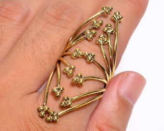 Artritis spalkring, spalkring, knokkelring, eenvoudige midi-ring, artritisring, statementring, minimalistische ring, zomersieraden