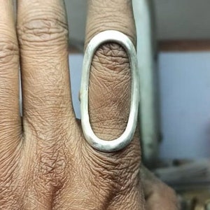 Arthritis EDS finger splint adjustable for all types of deviation, comfortable splint ring one piece