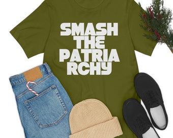 Smash The Patriarchy Tee, Women's Rights T-Shirt, Feminist Apparel, Soft Jersey Tee