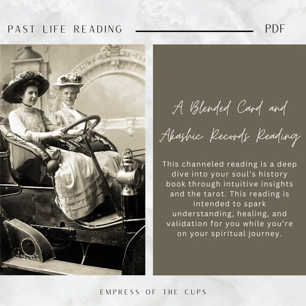 Past Life Reading | 4 Card Tarot Reading