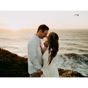 Personalized Engagement Photo Magnet