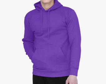 plain purple sweatshirt