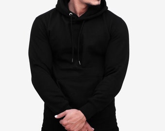black jumper plain