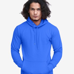 Adult Unisex Men's Plain Basic Pullover Hoodie Sweater - Etsy