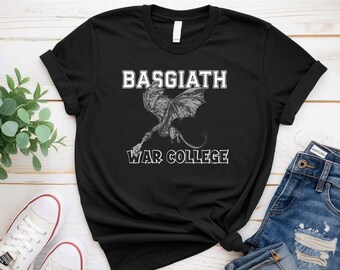 Basgiath War College Dragon T-Shirt, Bookish Shirt, Xaden Fourth Wing T-shirt, Dragon Rider Tshirt, Trendy Shirt, Gifts For Book  Readers