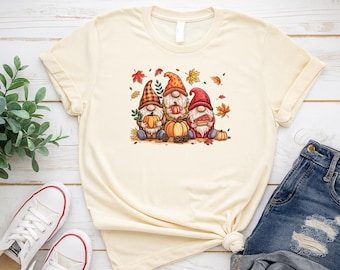 Gnom Kürbis PNG Herbst Kürbiskuchen Sublimation Kürbis Sublimation Design T-Shirts Ernte Shirt PNG Herbst Png Herbstblätter Png Design