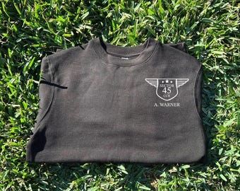 Aaron Warner Shatter Me 45 Sector CCR Uniform Crewneck/Sweatshirt/Hoodie/Pullover, BookTok Merch, Bookish Merch Book Fan Merchandise