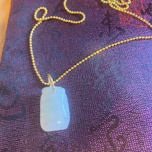 Minimalist Dainty jadeite Burma Jadeite icy icy moon jadeite necklace 14k gold vermil grade A charm K102