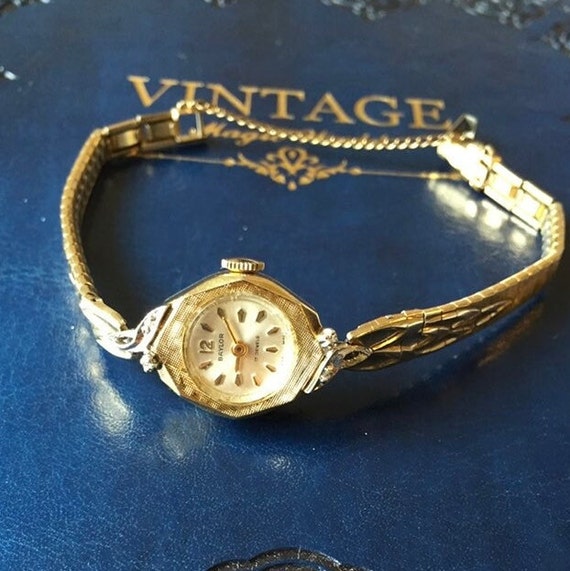 Baylors Vintage antique ladies watch 1950s top cos