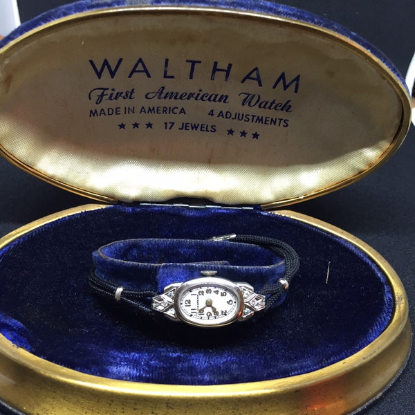 Waltham Art Deco Watch - Etsy