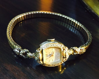 Cortebert 懐中時計 17 Jewels ゴールド Vintage CORTEBERT Ladies Cocktail Watch, High Quality SWISS