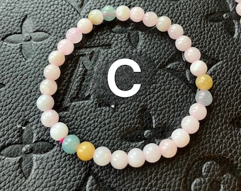 Lavendel / pink / gelb / grüne Perlen Armband / natürliche Jadeit eisig / Perlenarmbänder Burma Jade s922