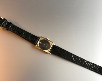 Vintage Ladies watch Longinees 1940s diamonds runs well serviced art deco minty top cosmetic condition orginal antique collection MW19