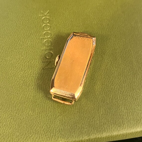 Rare European! 1937 Bulova "Dolly Madison" 10k Yellow… Gem