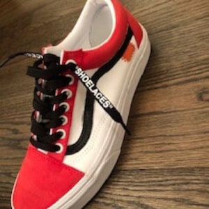 Off white vans custom new arrivals