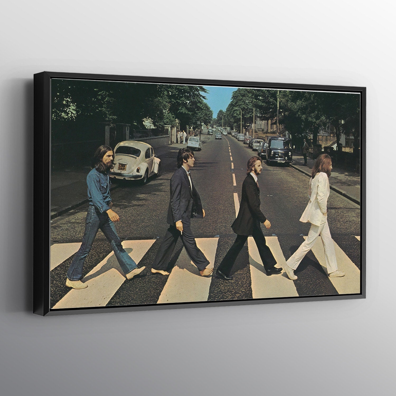 The Beatles Abbey Road Canvas Wall Famous Print Wall Art - Etsy