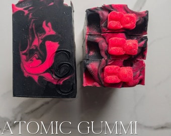 Atomic Gummi Soap | Gummy Bear Gifts | Handcrafted Soap | Decorative Soap | Gentle Soap | Artisan Soap |Vegan Skincare | Vegan Soaps