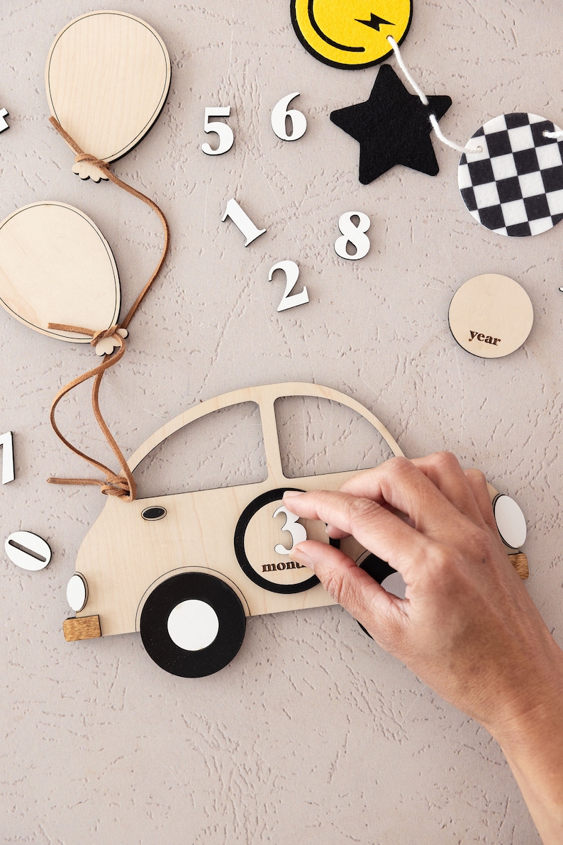 Car Milestone | Race Car Milestones | Baby Milestone Set | Baby Boy ...