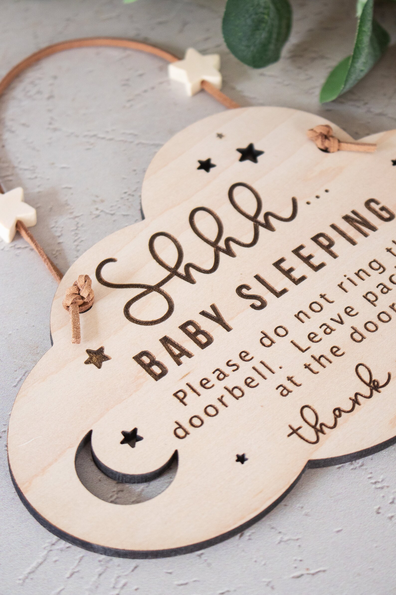 Baby Sleeping Sign | Do Not Disturb Sign | Door Sign | Sleeping Baby ...