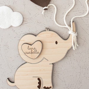 Elephant Milestone Markers | Monthly Milestones | Baby Photo Prop ...