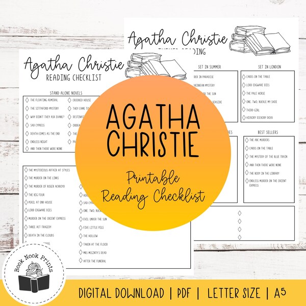 Agatha Christie - Etsy