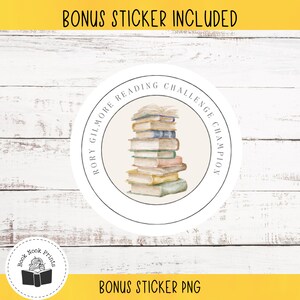 Printable Rory Gilmore Reading Challenge List PDF Book - Etsy