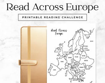 Read Across Europe Challenge | Afdrukbare boektracker (pdf)