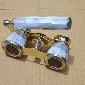 Brass Binocular Nautical Antique Spyglass Vintage Telescope Monocular Scope --