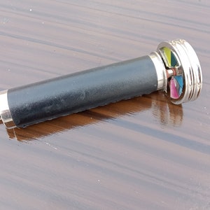 Kaleidoscope, gift for him unique, Nickel Kaleidoscope ,Unique Kaleidoscope, Brass Kaleidoscope, Glass Kaleidoscope, Classic Kaleidoscope