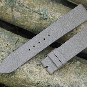 Handmade Togo Leather Watch Strap