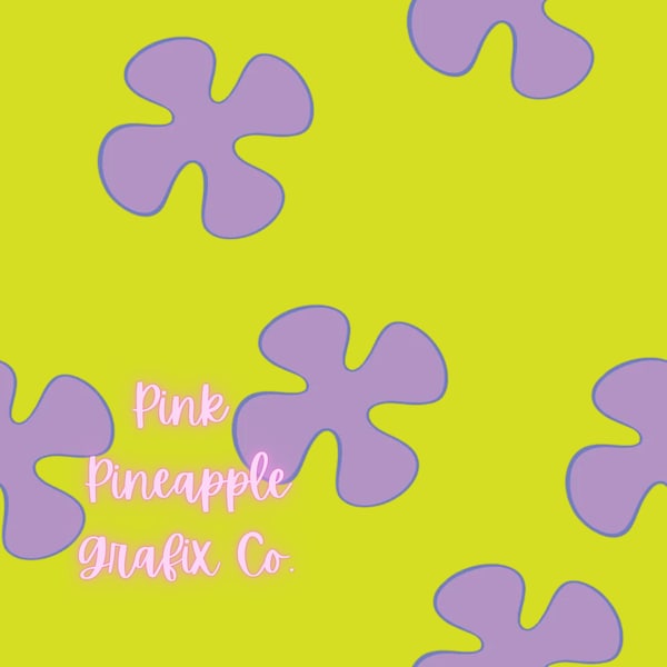 Fabric "patrick Star" Etsy