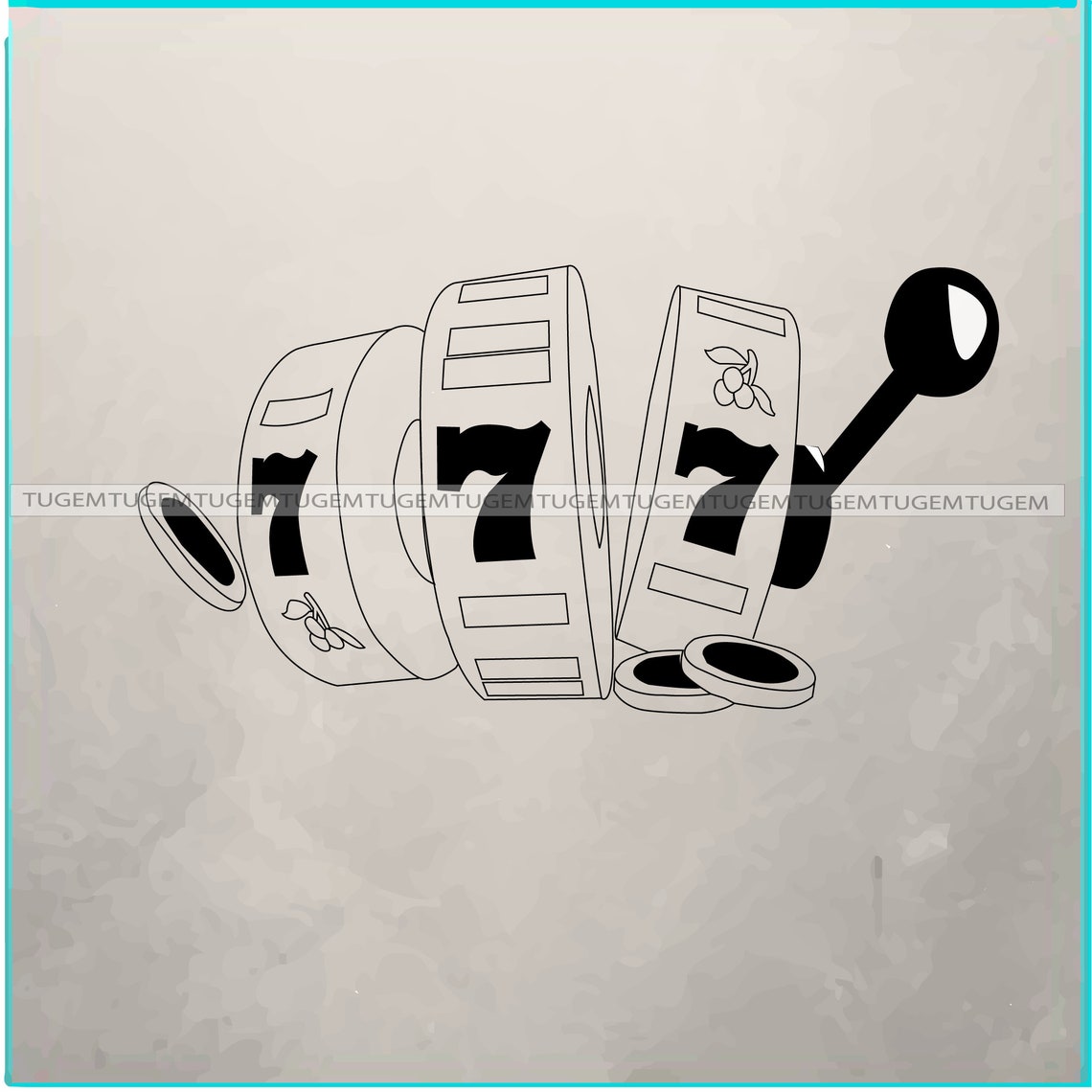 Casino Svg Slot Machine Svg Lucky Seven Svg Jackpot Svg - Etsy