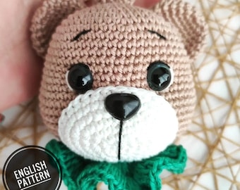 Ganchillo Sonajero Osito Amigurumi Comprar Sonajero De Ganchillo