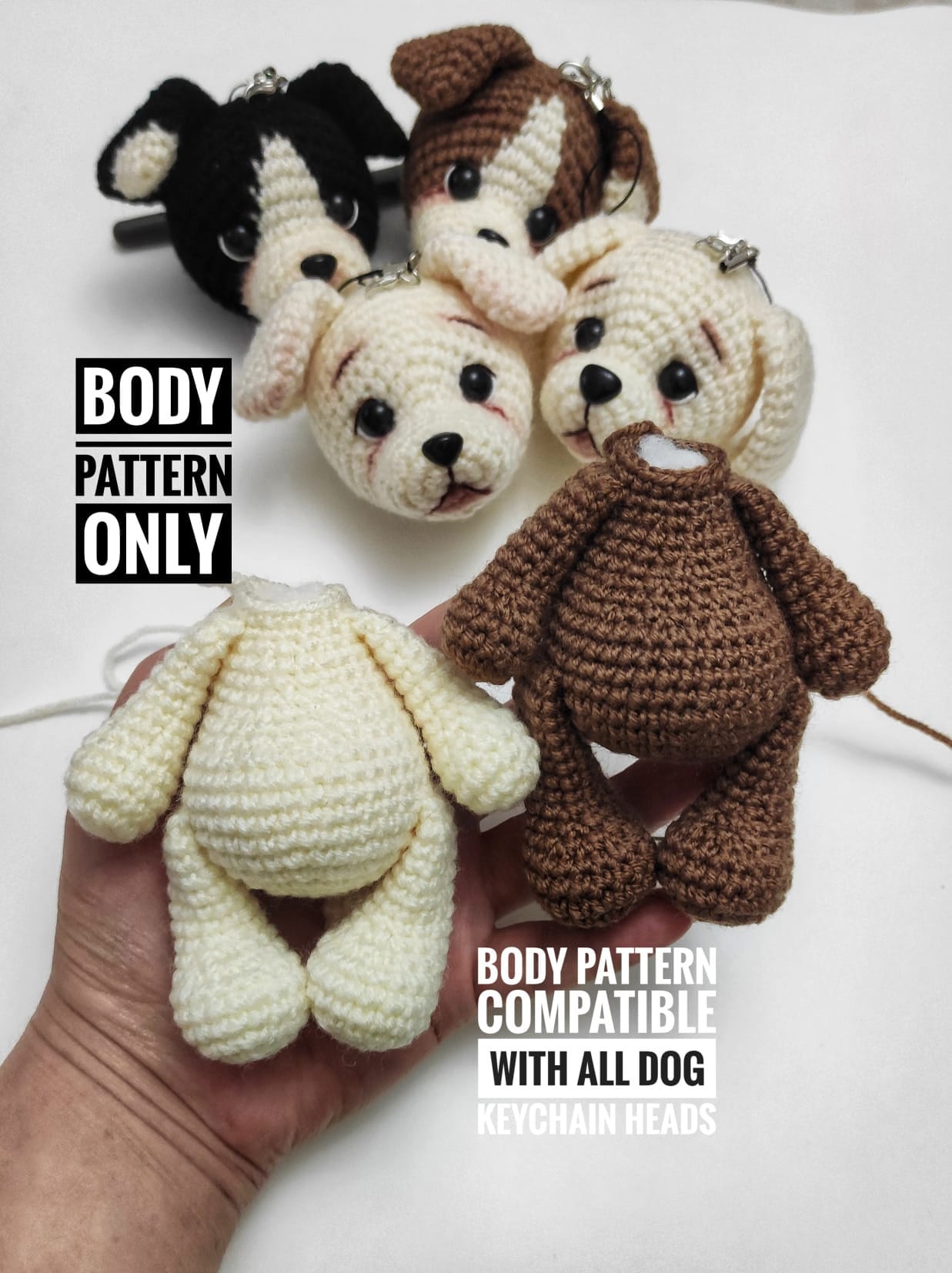 40 Dog Crochet Patterns for Amigurumi, Wearables, and Giftable Makes 15 Crochet Animal Body