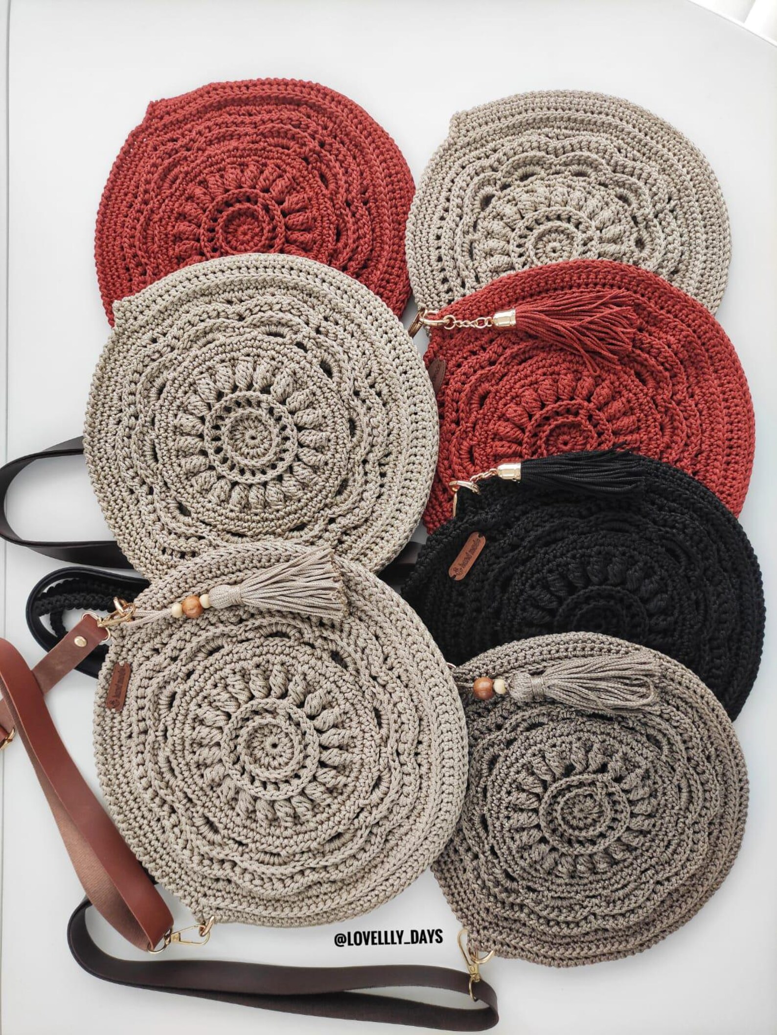 Chest Rounded Bag Pattern Round Crochet Bag Pattern + VIDEO, Crochet Crossbody Bag Pattern ...
