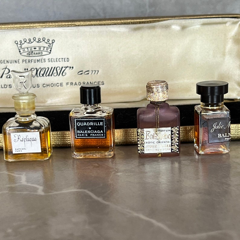 Vintage 7 Gerard Genuine Perfumes Selected Paris Exquisit - Etsy
